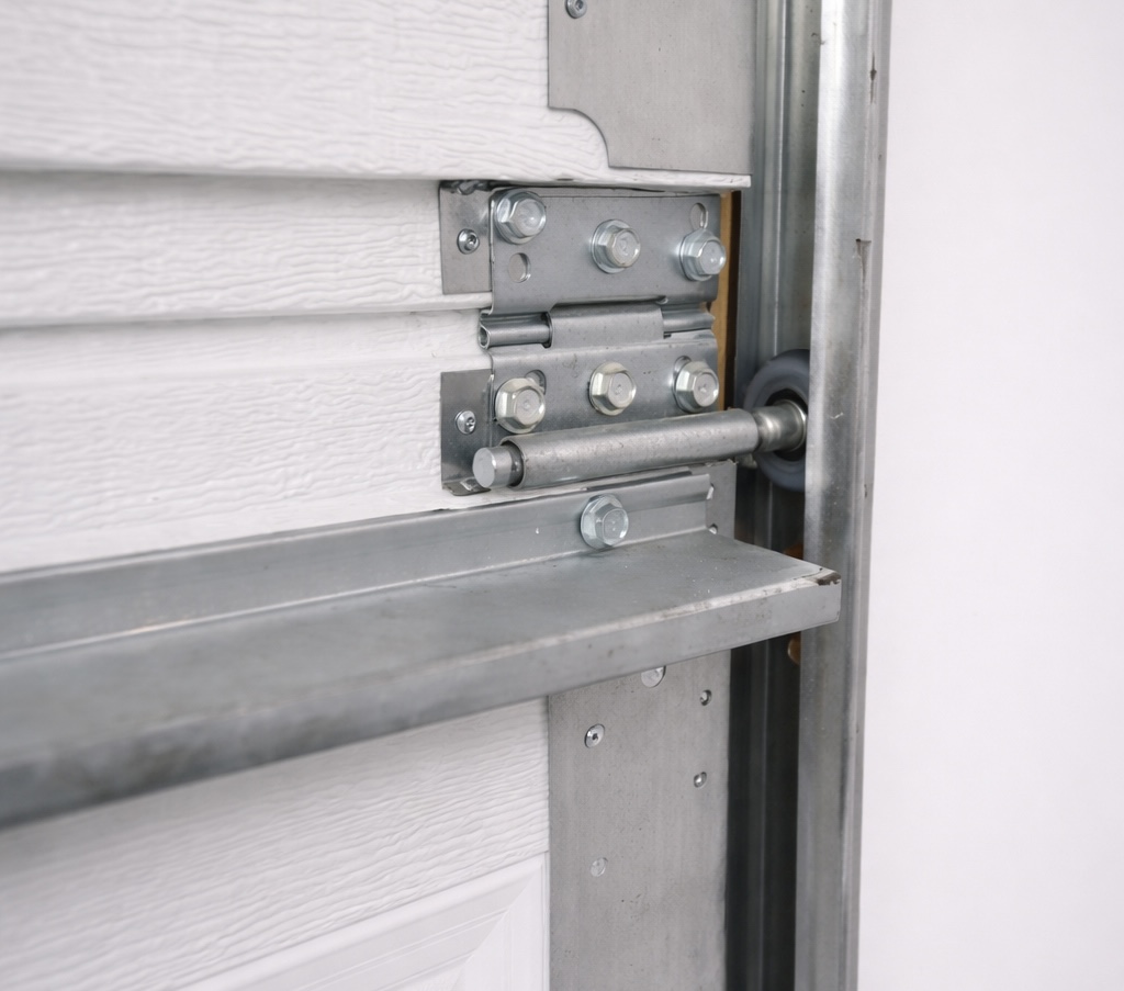 Garage door rollers and hinges replacement by HaulkSterling